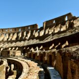 How many people could the Colosseum seat?