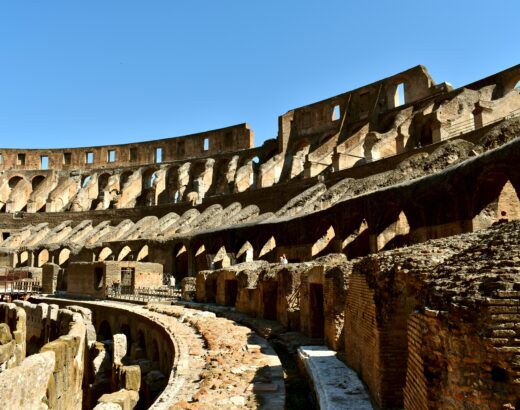 How many people could the Colosseum seat?