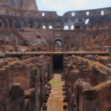 tunnels inside the colosseum underground